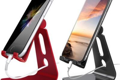 Adjustable Desktop Aluminum Metal Phone Holder (6)