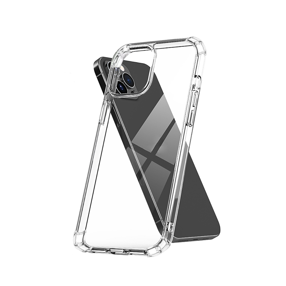 Anti-Knock Soft TPU Transparent Clear Case (6)