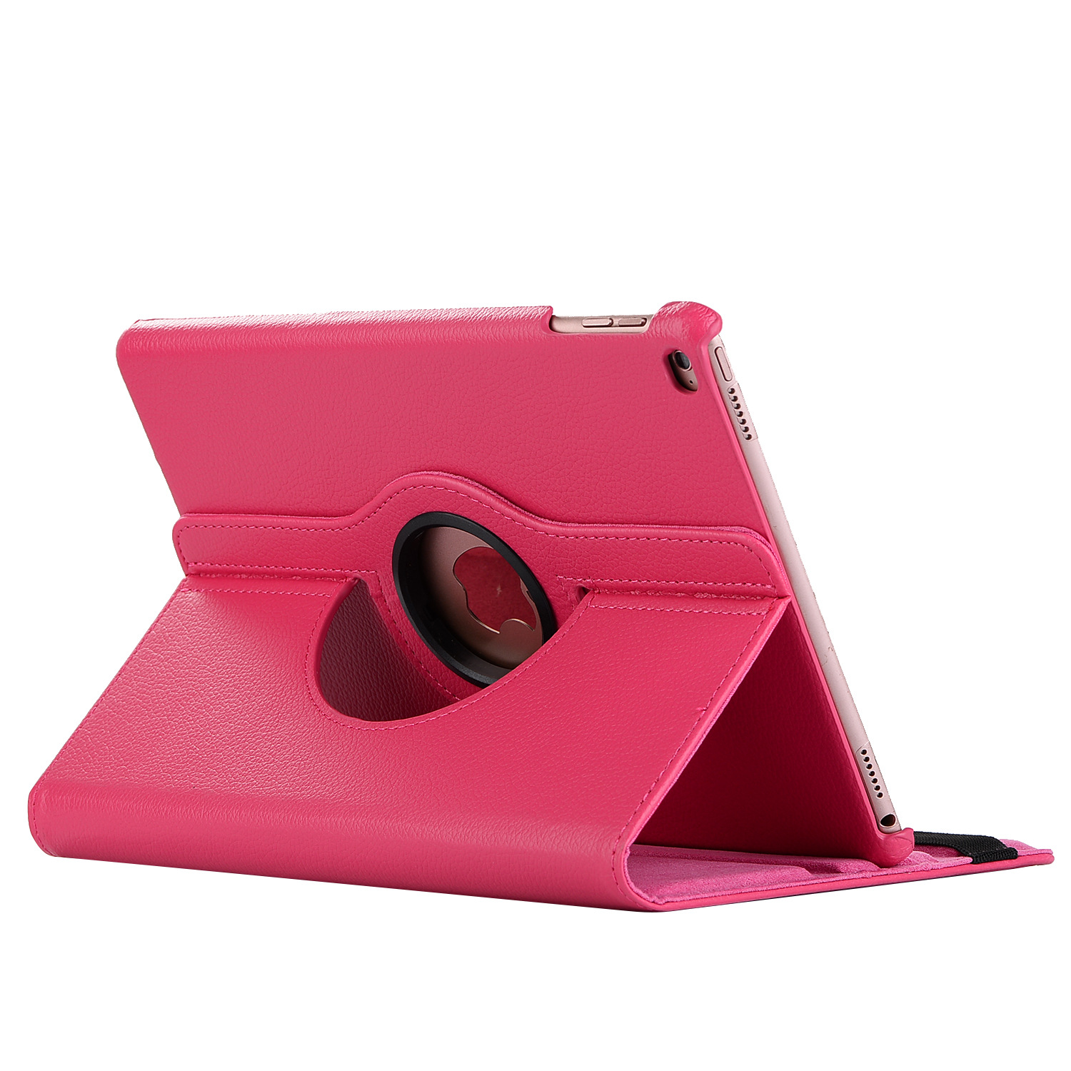 Litchi Pattern Revolving Leather Ipad Cases
