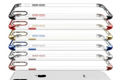 Metal Electroplating Soft TPU Clear Phone Case (6)