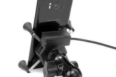 Universal Mirror Mounted X-Type Phone Holder (1)