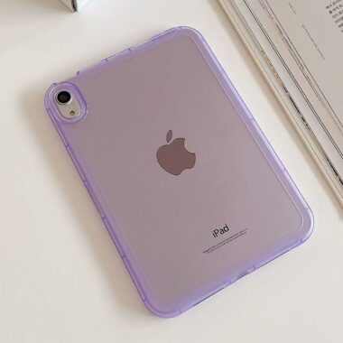 Air cushion clear slim shockproof full cover iPad case