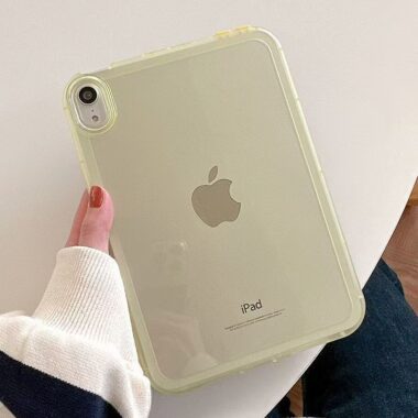 Air cushion clear slim shockproof full cover iPad case