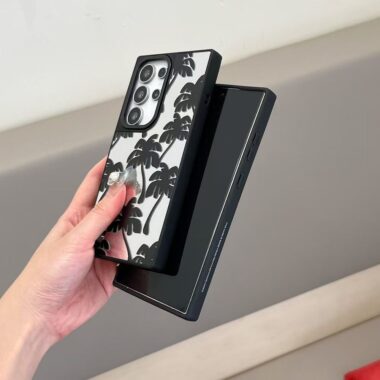 tropical coconut tree hard Samsung phone case