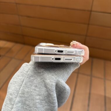 Cute bunny clear shockproof Samsung S22 S23 S24 S25 Ultra case