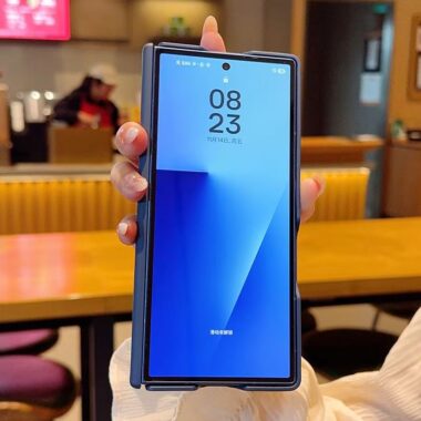 Dual-hinge frosted magnetic Samsung Z Fold shockproof case