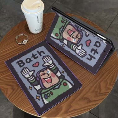 Cartoon Buzz Lightyear shockproof full cover iPad case