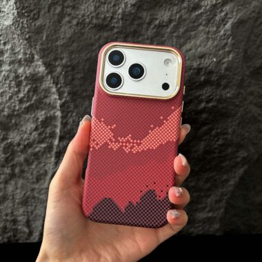 Ultra-thin carbon fiber texture shockproof iPhone 17 case