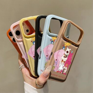 Creative cartoon animal shockproof soft iPhone 17 case