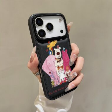 Creative cartoon animal shockproof soft iPhone 17 case