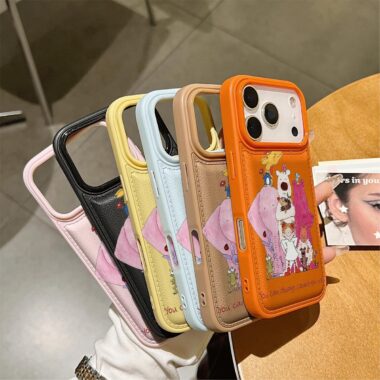 Creative cartoon animal shockproof soft iPhone 17 case