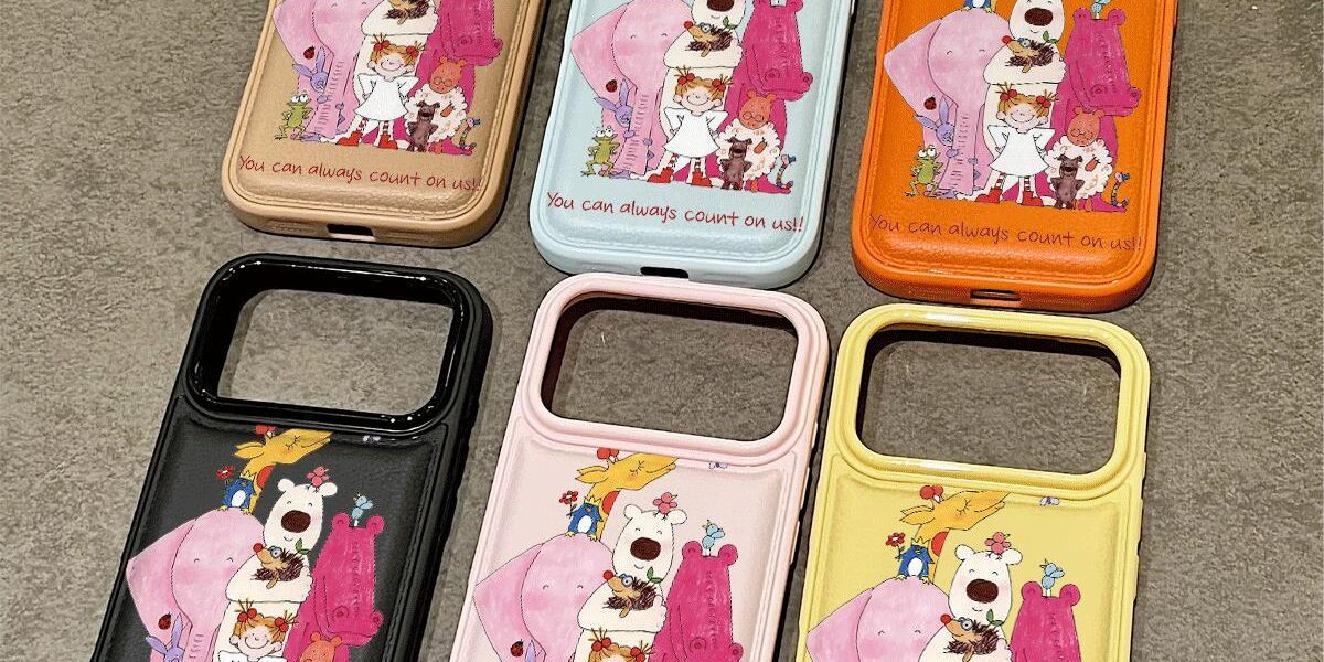 Creative cartoon animal shockproof soft iPhone 17 case