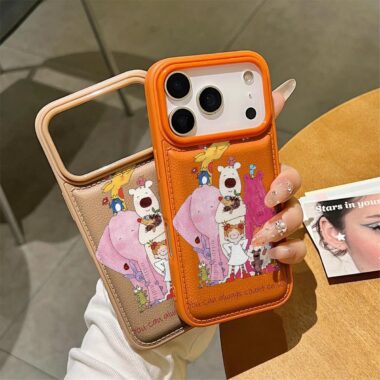 Creative cartoon animal shockproof soft iPhone 17 case