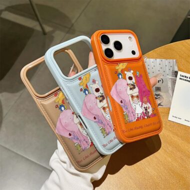 Creative cartoon animal shockproof soft iPhone 17 case