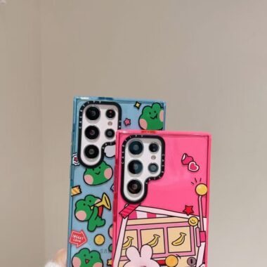 Cartoon animal carnival soft shockproof Samsung phone case