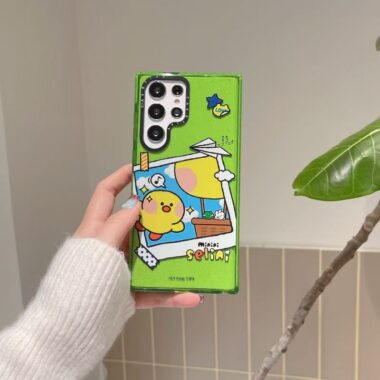 Cartoon animal carnival soft shockproof Samsung phone case