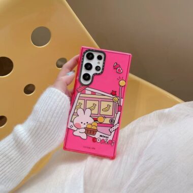 Cartoon animal carnival soft shockproof Samsung phone case