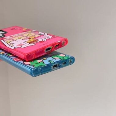 Cartoon animal carnival soft shockproof Samsung phone case