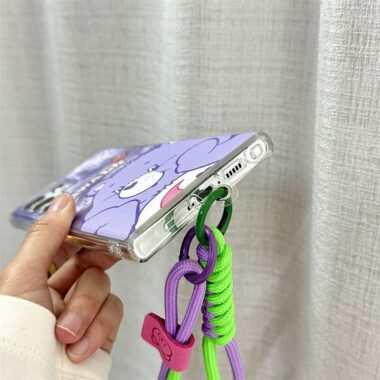 cute cartoon bear full cover shockproof Samsung phone case