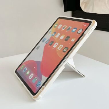 Cartoon cat and mouse tri-fold Y-fold shockproof iPad case