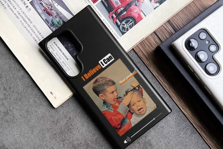 Funny haircut boy shockproof Samsung S25 Ultra silicone case