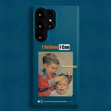 Funny haircut boy shockproof Samsung S25 Ultra silicone case