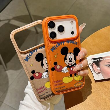 Cute cartoon Mickey shockproof soft iPhone 17 case