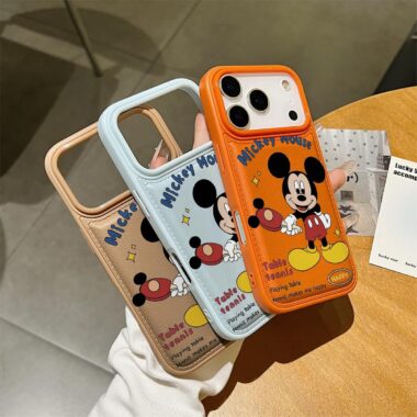 Cute cartoon Mickey shockproof soft iPhone 17 case