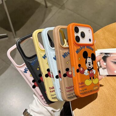 Cute cartoon Mickey shockproof soft iPhone 17 case