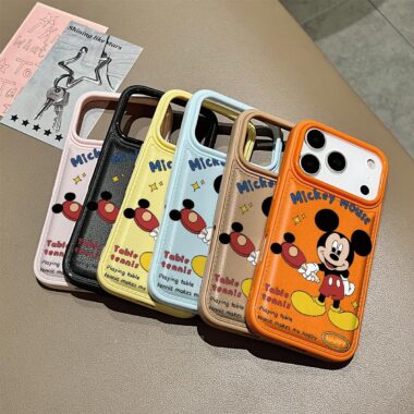 Cute cartoon Mickey shockproof soft iPhone 17 case