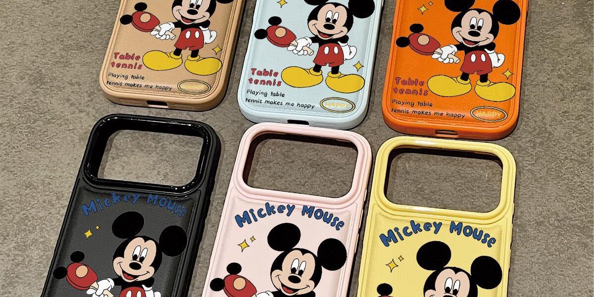 Cute cartoon Mickey shockproof soft iPhone 17 case