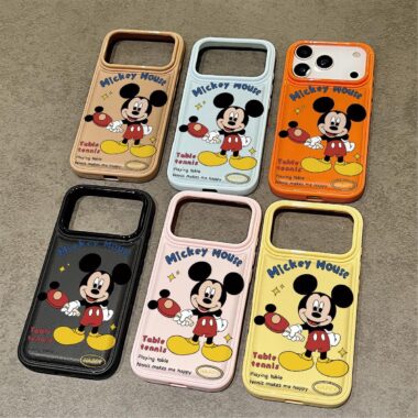 Cute cartoon Mickey shockproof soft iPhone 17 case
