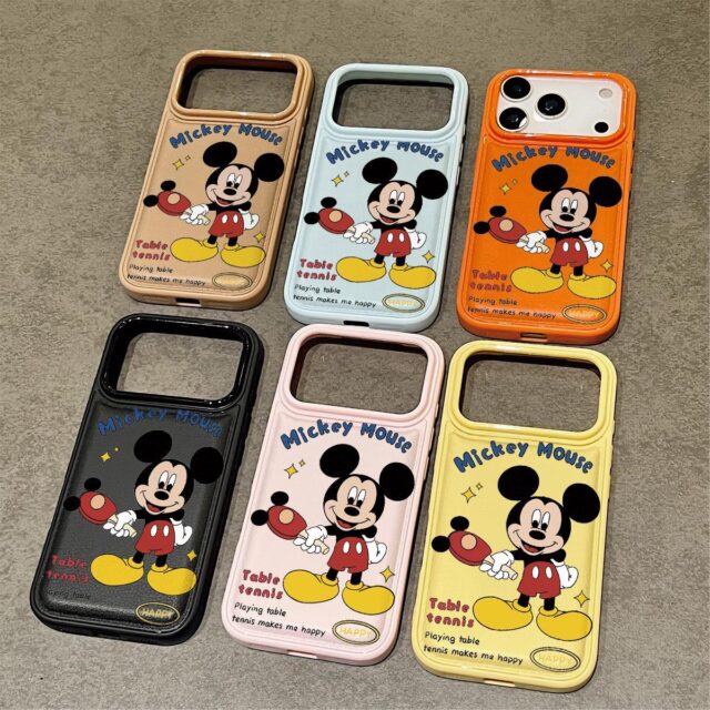 Cute cartoon Mickey shockproof soft iPhone 17 case