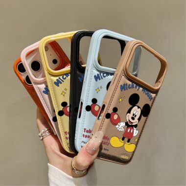 Cute cartoon Mickey shockproof soft iPhone 17 case