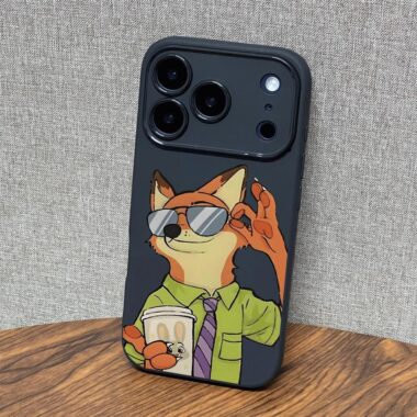 Cute Nick Fox full cover shockproof iPhone 17 case