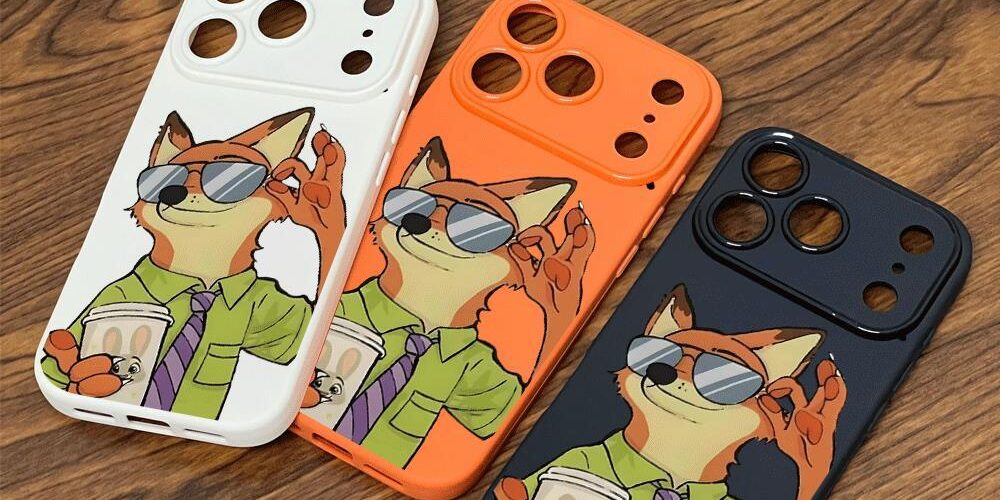 Cute Nick Fox full cover shockproof iPhone 17 case