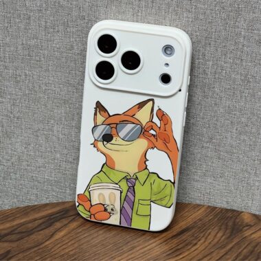 Cute Nick Fox full cover shockproof iPhone 17 case