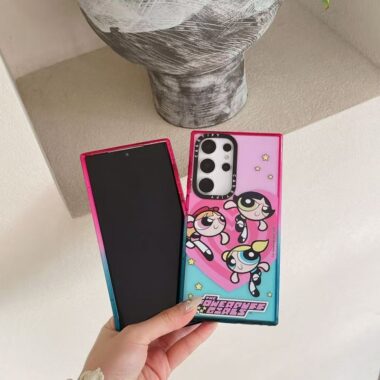 Cartoon Powerpuff Girls soft shockproof Samsung phone case