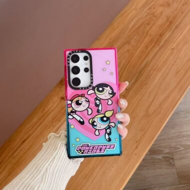 Cartoon Powerpuff Girls soft shockproof Samsung phone case