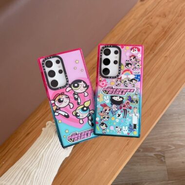 Cartoon Powerpuff Girls soft shockproof Samsung phone case