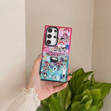 Cartoon Powerpuff Girls soft shockproof Samsung phone case