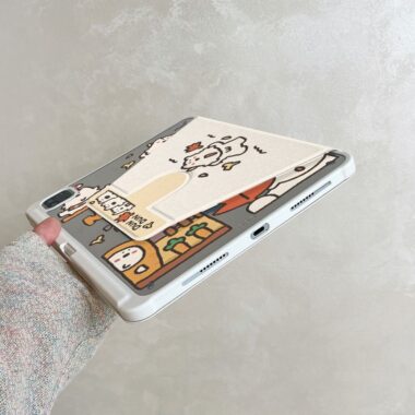 Cartoon puppy rotating shockproof iPad case