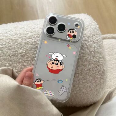Shockproof soft TPU Crayon Shin-chan iPhone 17 case