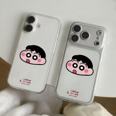 Shockproof soft TPU Crayon Shin-chan iPhone 17 case