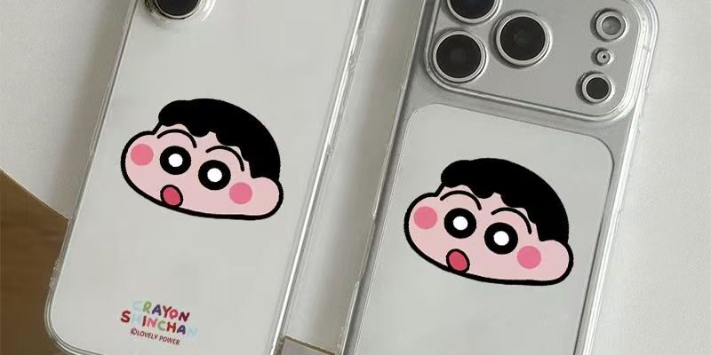 Shockproof soft TPU Crayon Shin-chan iPhone 17 case
