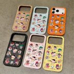Crayon Shin-chan bread style shockproof soft iPhone 17 case