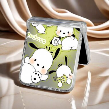 Tie-dye pug full cover shockproof Samsung Z Flip case