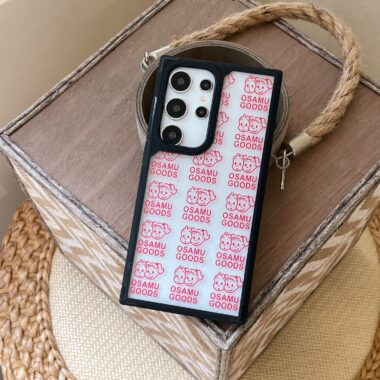 Cute cartoon clear hard Samsung Ultra phone case