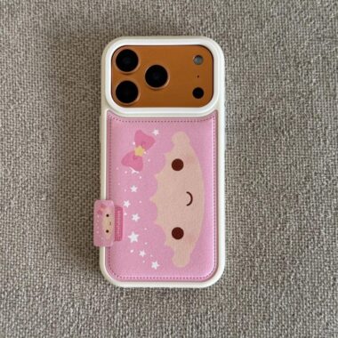Cute cartoon twin silicone iPhone 17 protective case