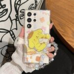 Cute Cinnamoroll clear shockproof Samsung S22 S23 S24 S25 S26 case